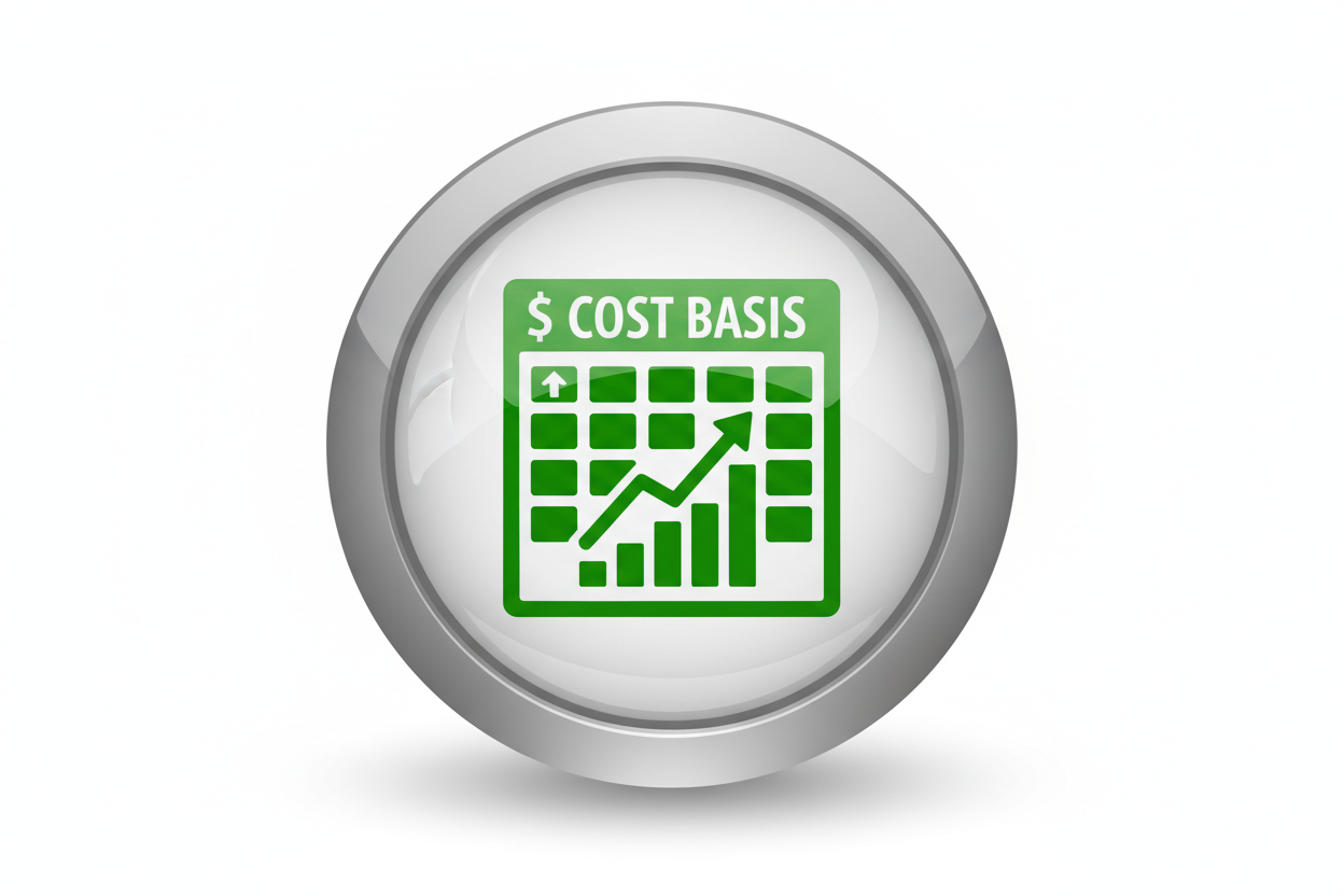 cost basis spreadsheet icon
