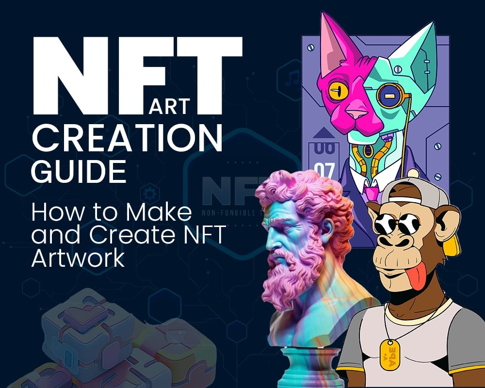 Vibrant split-image contrasting colorful collectible NFT digital artwork with modern utility NFT dashboard interface, illustrating IRS 28% collectibles tax vs FIFO calculator for 2026 NFT taxation